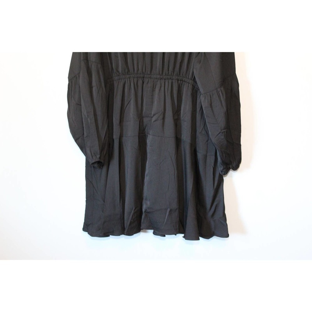 NWT *READ NOTE* City Chic Flounce Shirt Dress Black Plus Size 22 XL H14235 - Picture 10 of 12
